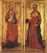 Andrea Bonaiuti St.Agnes and St.Domitilla oil painting reproduction